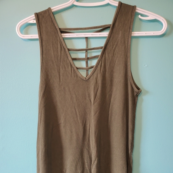 Dark Green Loose Fit T-shirt - Picture 1 of 1